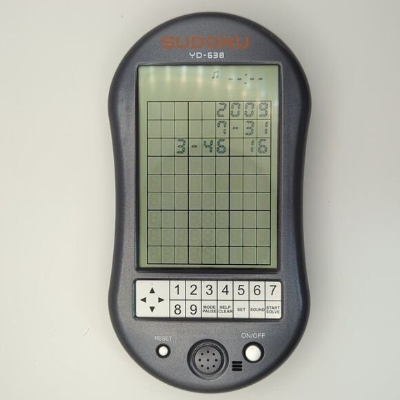 Bits and Pieces SUDOKU Electronic Handheld Game YD-638 - Over 1 Million Puzzles - Picture 4 of 5